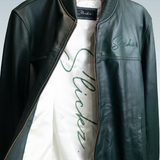 Slick Walk Butter Soft Leather Bomber Jacket