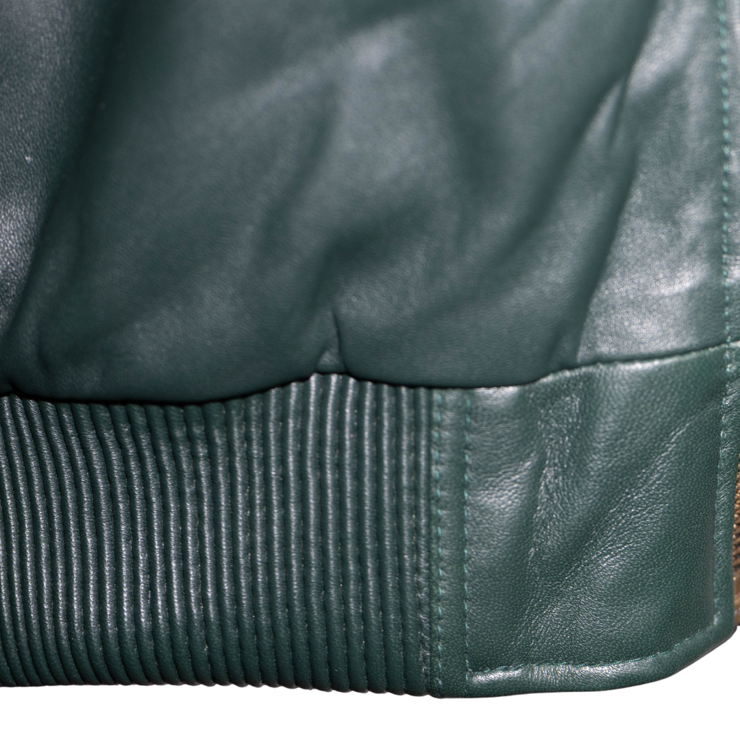 Slick Walk Butter Soft Leather Bomber Jacket