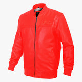 Slick Walk Butter Soft Leather Bomber Jacket