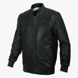 Slick Walk Butter Soft Leather Bomber Jacket