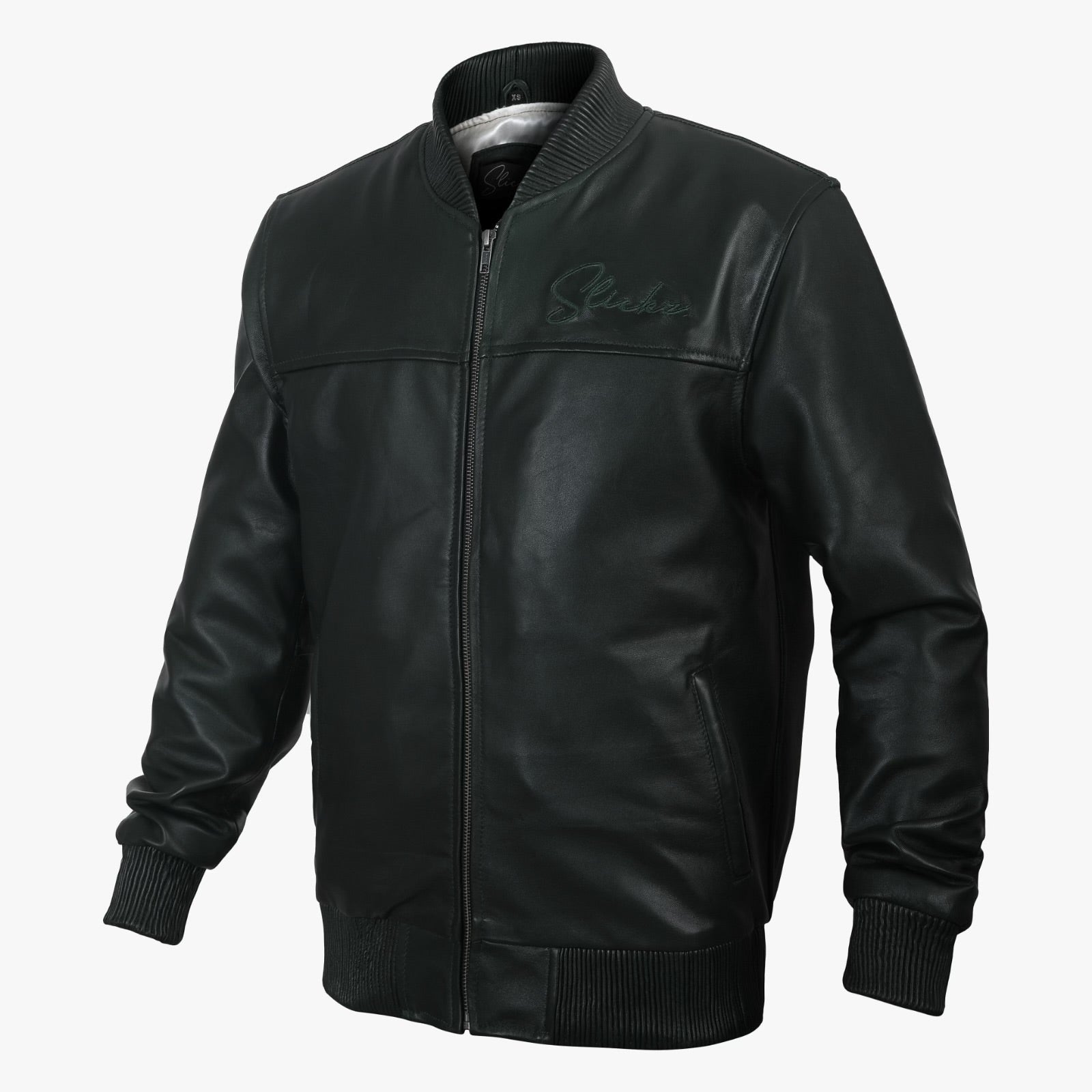 Slick Walk Butter Soft Leather Bomber Jacket