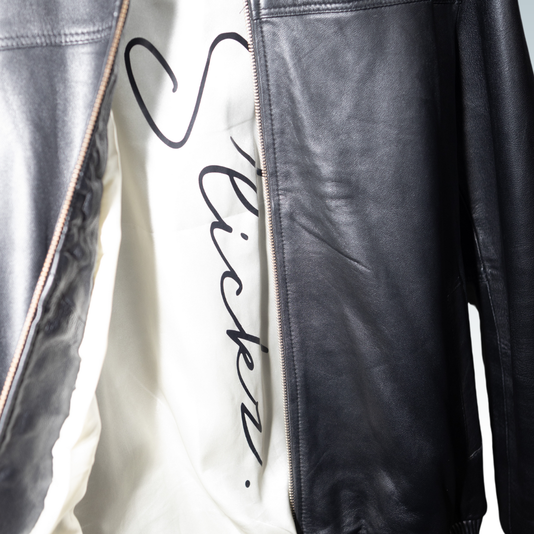 Slick Walk Butter Soft Leather Bomber Jacket