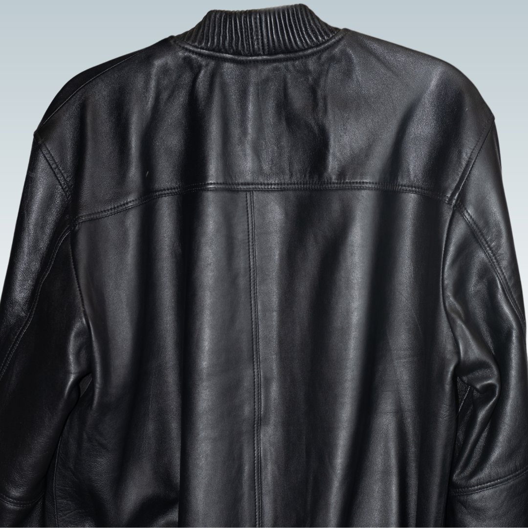 Slick Walk Butter Soft Leather Bomber Jacket