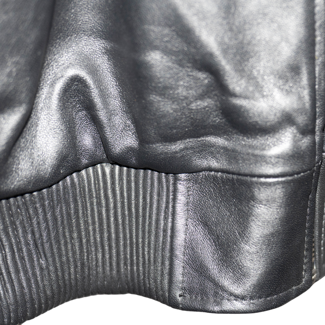 Slick Walk Butter Soft Leather Bomber Jacket