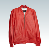 Slick Walk Butter Soft Leather Bomber Jacket