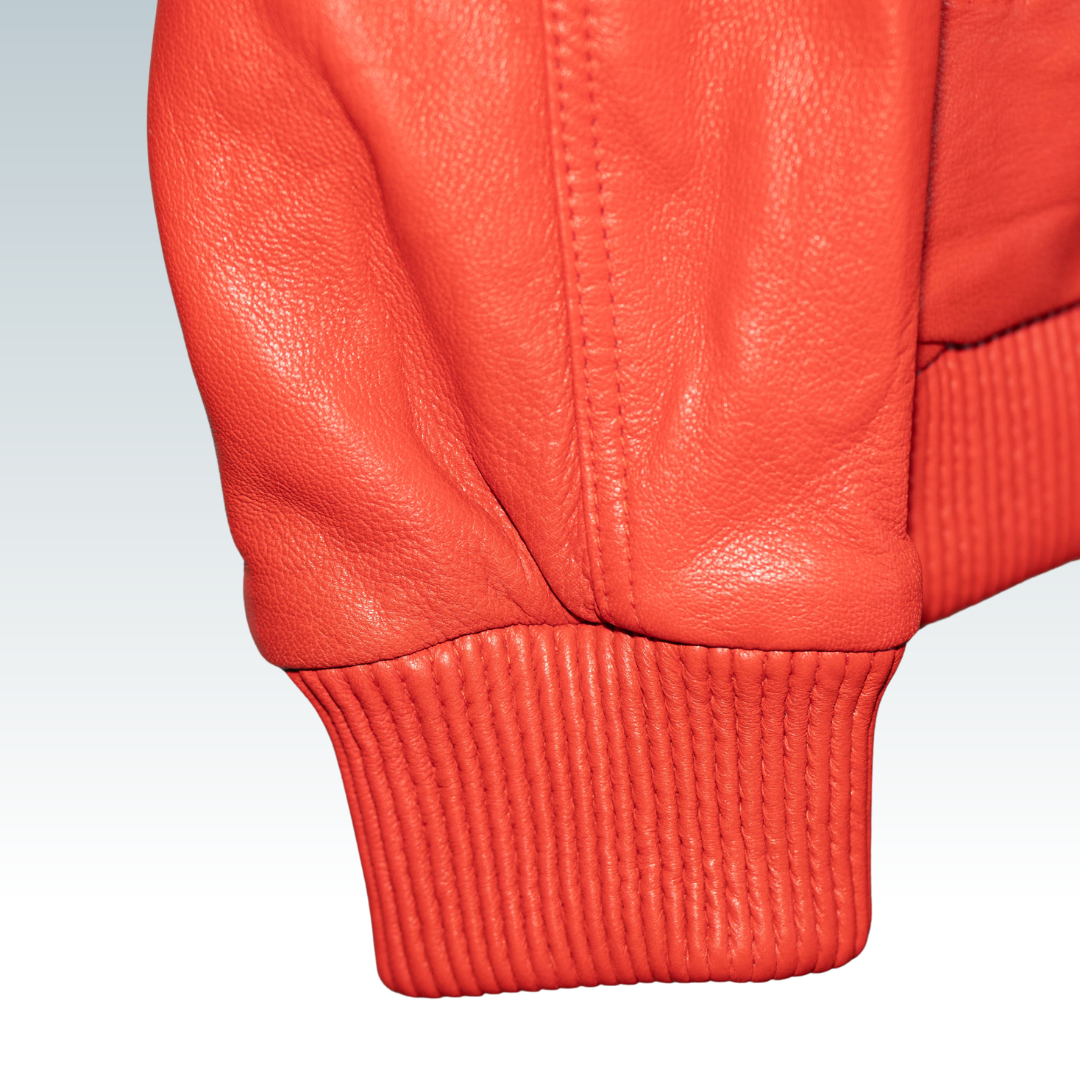Slick Walk Butter Soft Leather Bomber Jacket