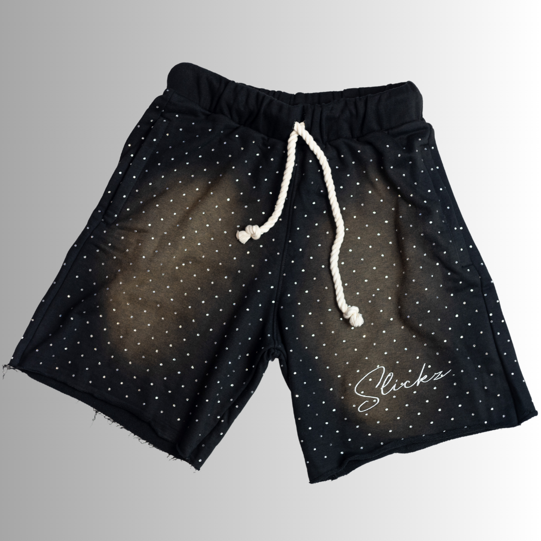 Diamond Slickz Shorts (Black)