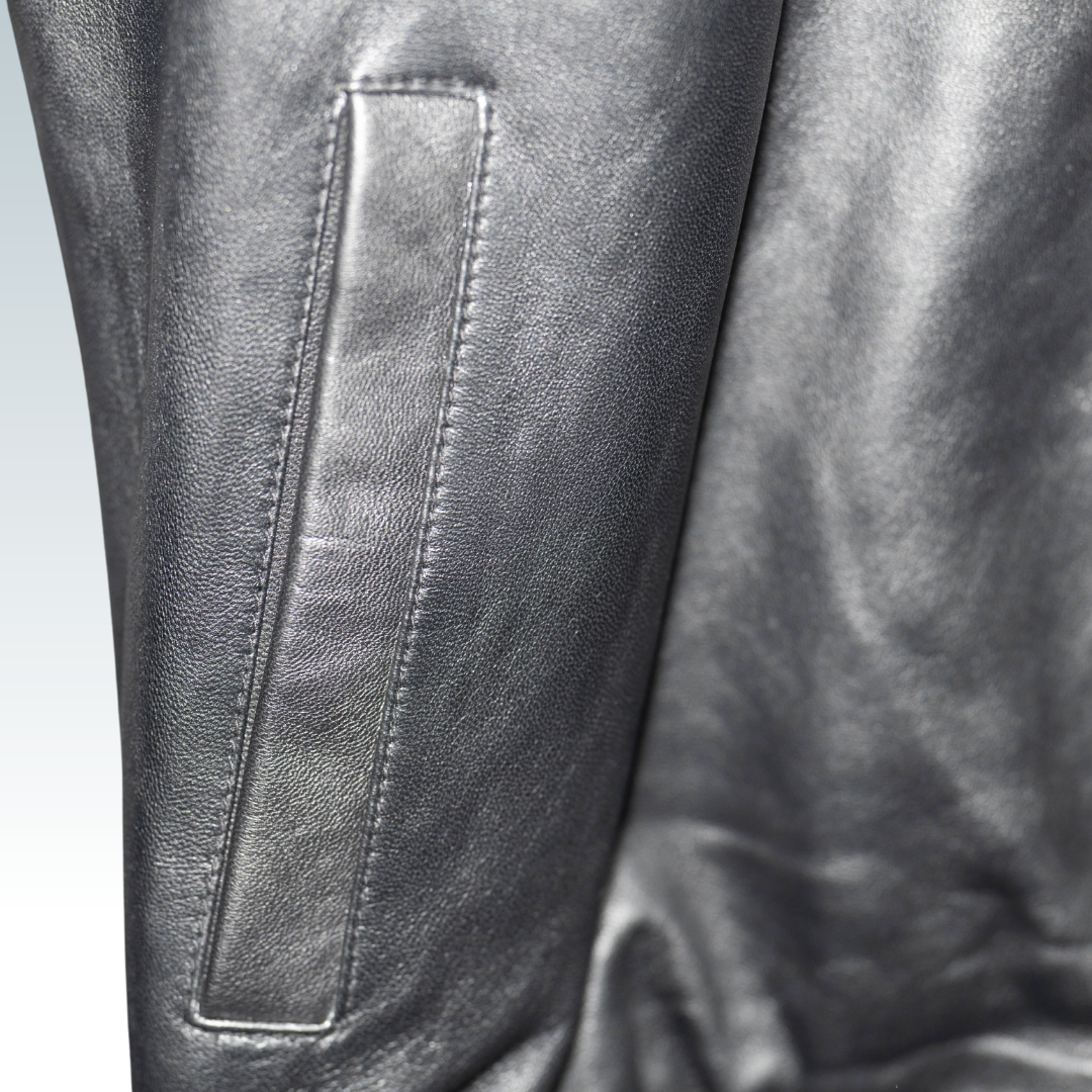 Slick Walk Butter Soft Leather Bomber Jacket