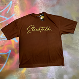 Slick Talk Shirt (Brown)