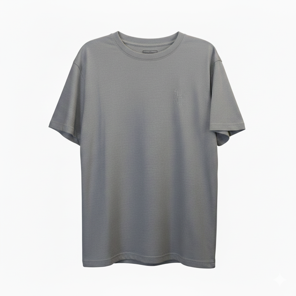 Grey Short Sleeve Slick Walk Shirt