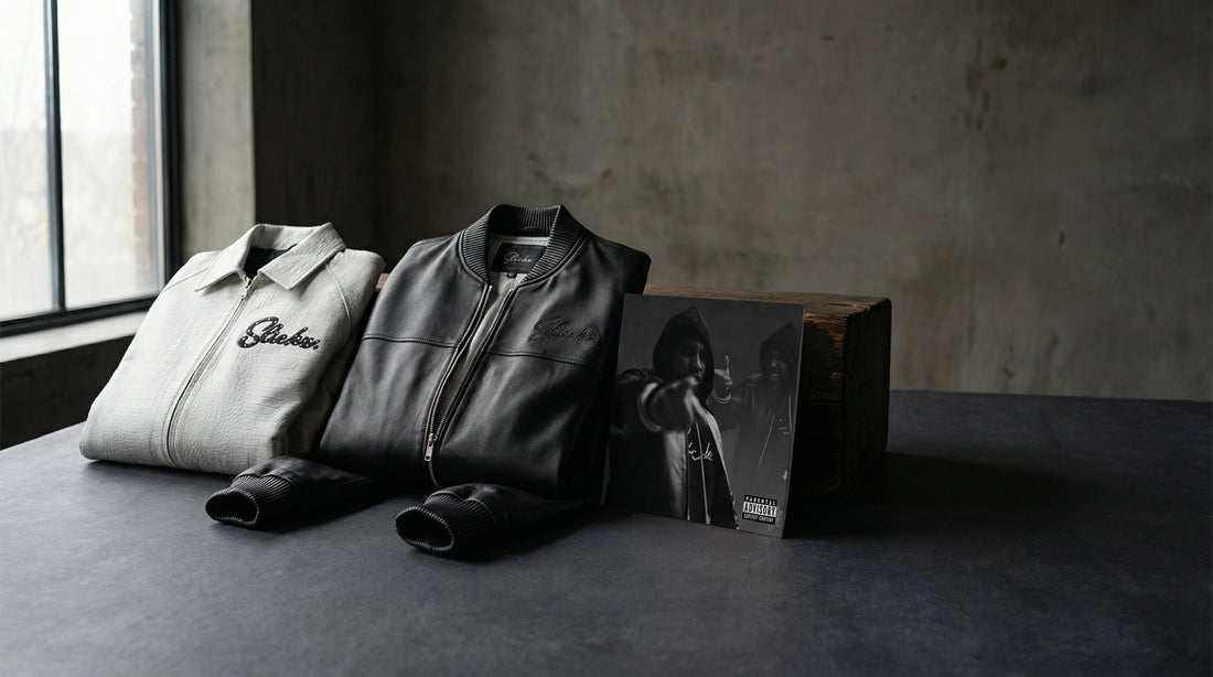 nothing but goodz — HERO banner featuring Butter Soft Leather Bomber Jacket in premium dark settingslide_1